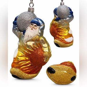 2000 Patricia Breen “Planetary Santa - Sun & Moon” Ornament